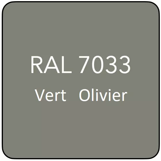 RAL 7033 TR VERT OLIVIER (V33)