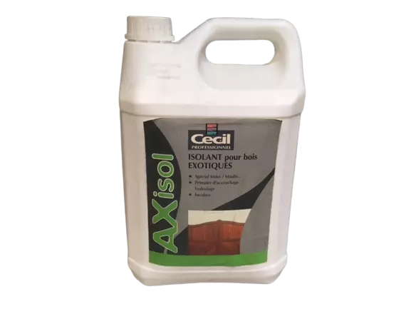 Cecil AX isol isolant pour Bois Exotiques 5 L incolore Cecil  3381420000137-5L : Large sélection de peinture & accessoire au meilleur  prix.
