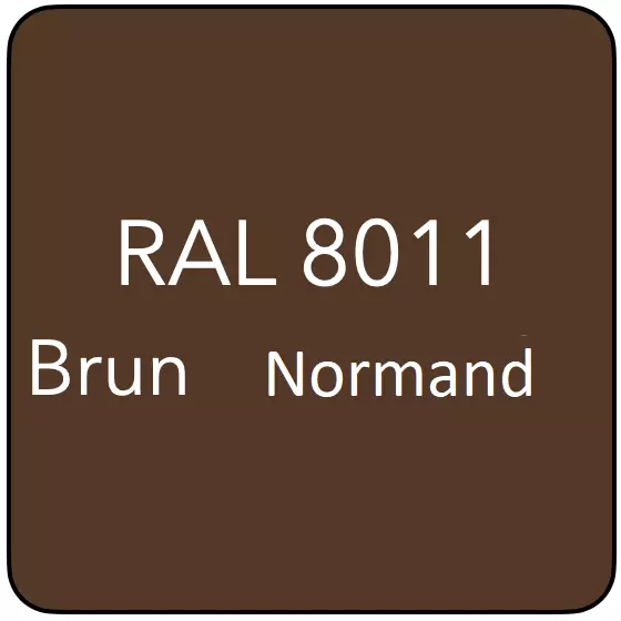 RAL 8011 TR BRUN NORMAND