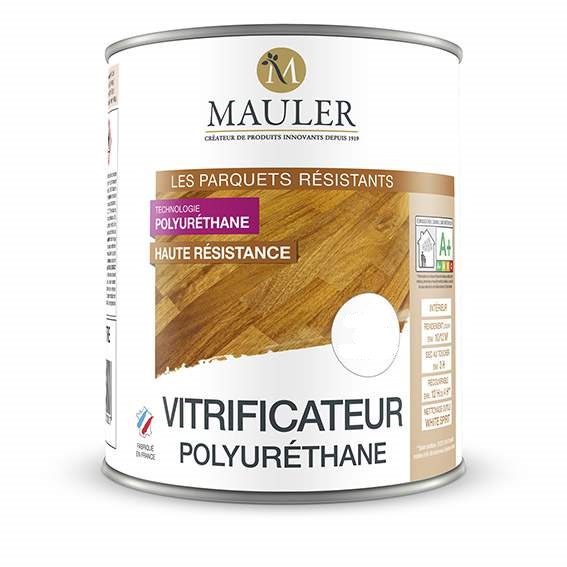 Mauler Vitrificateur polyuréthane ultra résistant incolore brillant 1 L  Mauler 3436950019200 : Large sélection de peinture & accessoire au meilleur  prix.