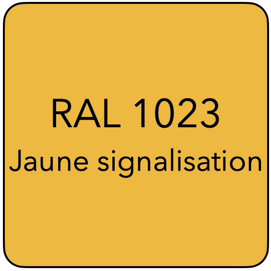 RAL 1023 TR JAUNE SIGNALISATION