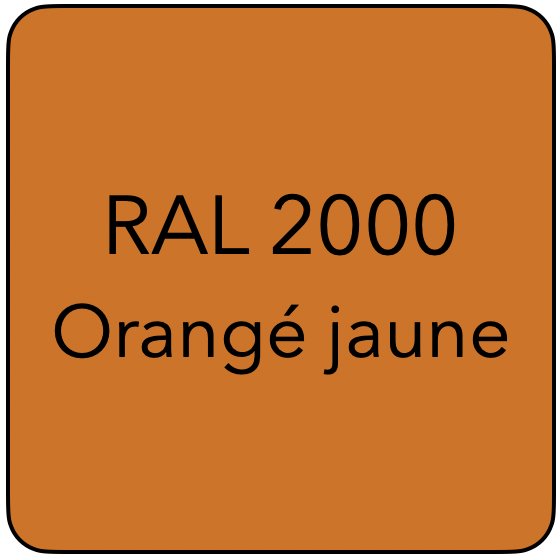 RAL 2000 TR ORANGE JAUNE