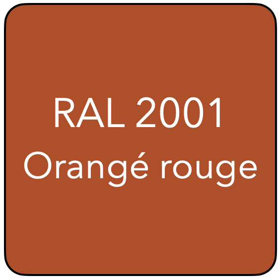 RAL 2001 TR ORANGE ROUGE