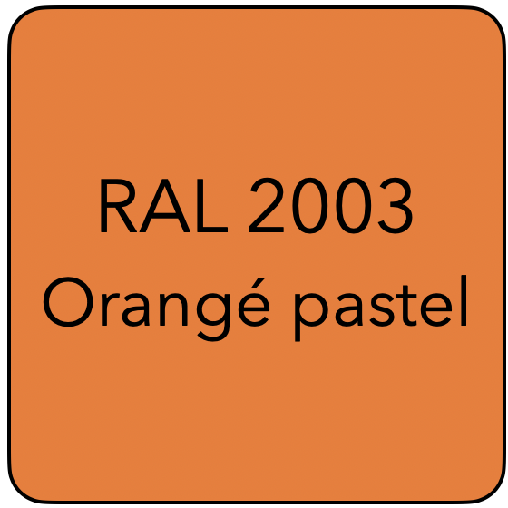 RAL 2003 TR ORANGE PASTEL