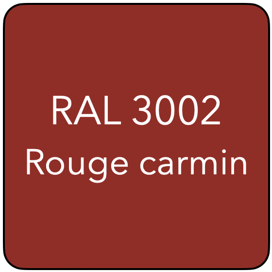 RAL 3002 TR ROUGE CARMIN