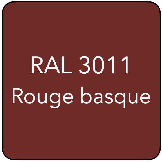 RAL 3011 TR ROUGE BASQUE