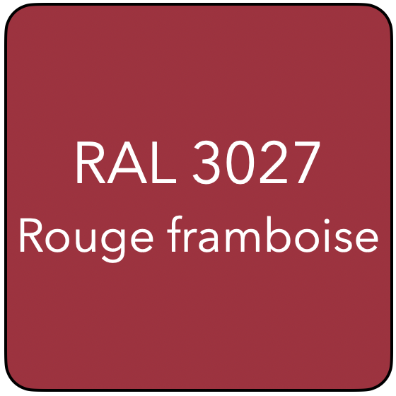 RAL 3027 TR ROUGE FRAMBOISE