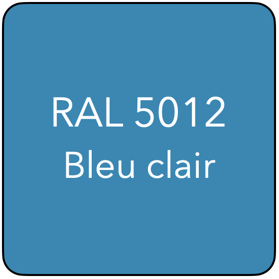 RAL 5012 BL BLEU CLAIR