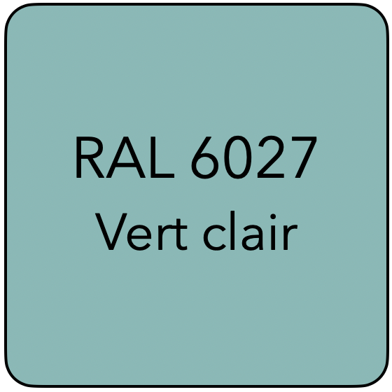 RAL 6027 BL VERT CLAIR