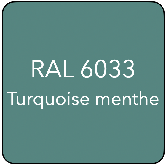 RAL 6033 TR TURQUOISE MENTHE