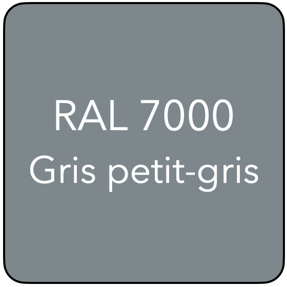 RAL 7000 BL GRIS PETIT-GRIS