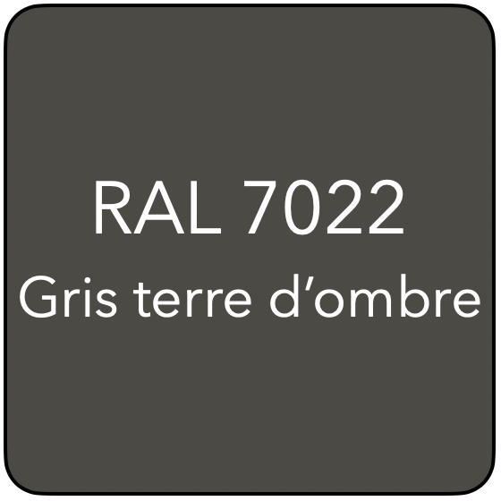 RAL 7022 TR GRIS TERRE D'OMBRE