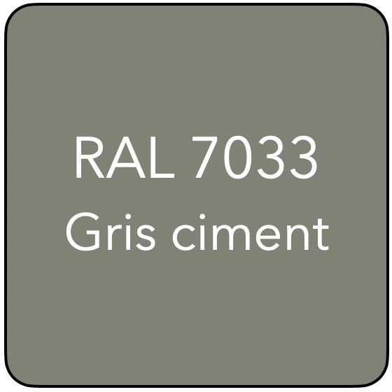 RAL 7033 TR GRIS CIMENT