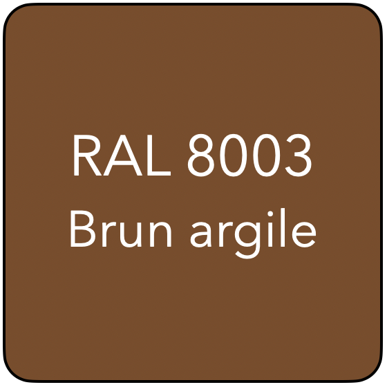 RAL 8003 TR BRUN ARGILE