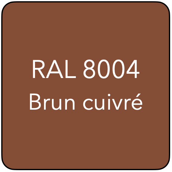 RAL 8004 TR BRUN CUIVRE