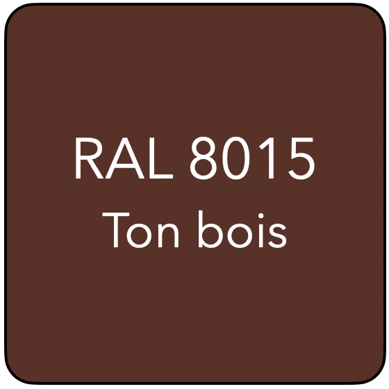 RAL 8015 TR TON BOIS