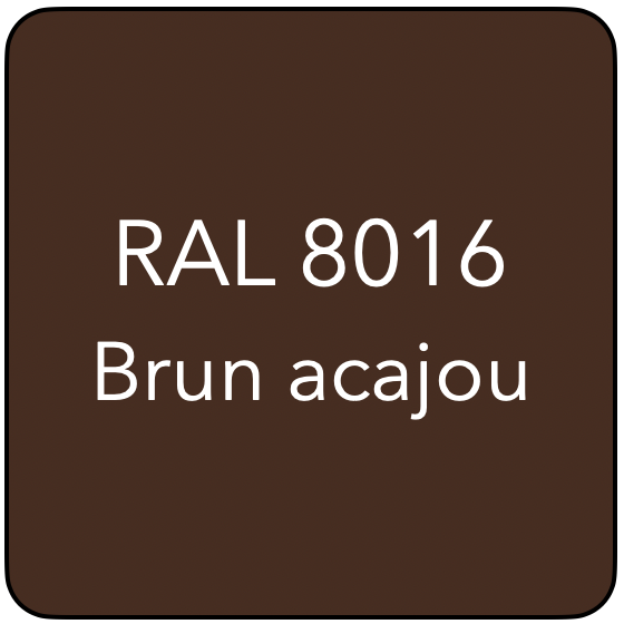 RAL 8016 TR BRUN ACAJOU