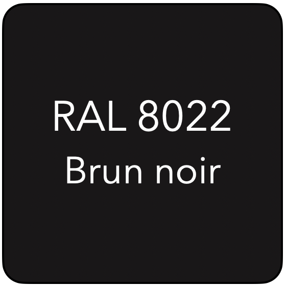 RAL 8022 TR BRUN NOIR
