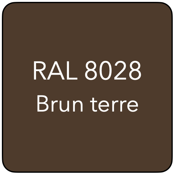 RAL 8028 TR BRUN TERRE