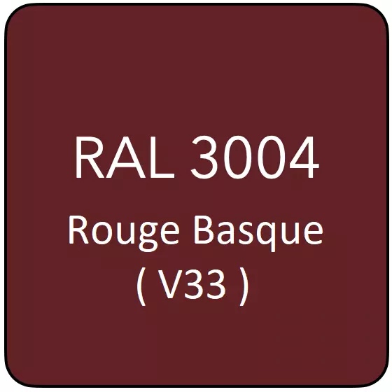 RAL 3004 TR ROUGE BASQUE (V33)