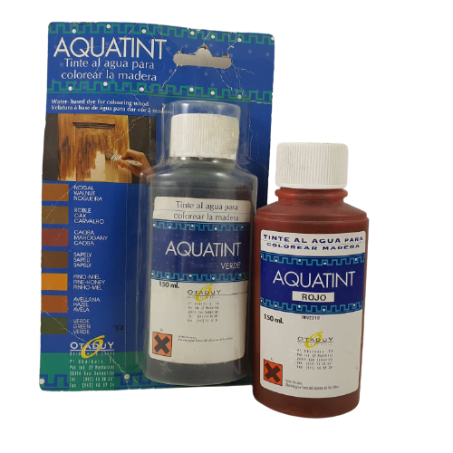 Teinte à l'eau pour coloration bois Aquatint 150 ml