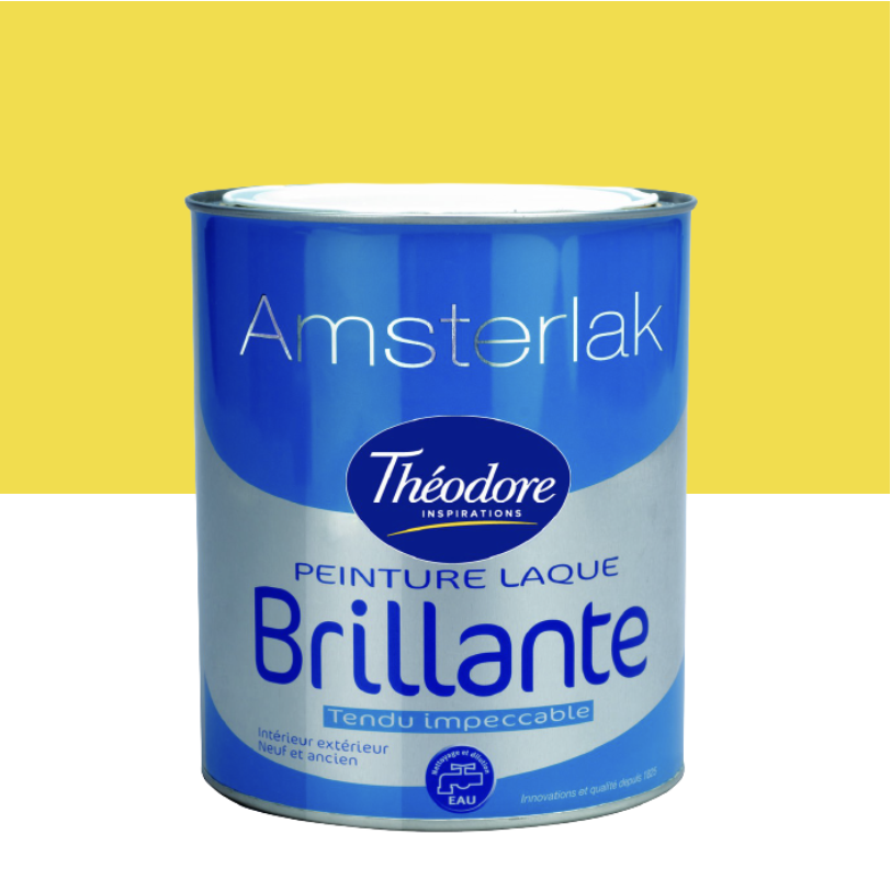 Théodore Amsterlak peinture laque brillante 0,5 L Théodore 3240570017801 :  Large sélection de peinture & accessoire au meilleur prix.