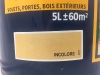 BONDEX Lasure Ultra Classique 5 ans Incolore Satin 1L Teinte Bois : INCOLORE