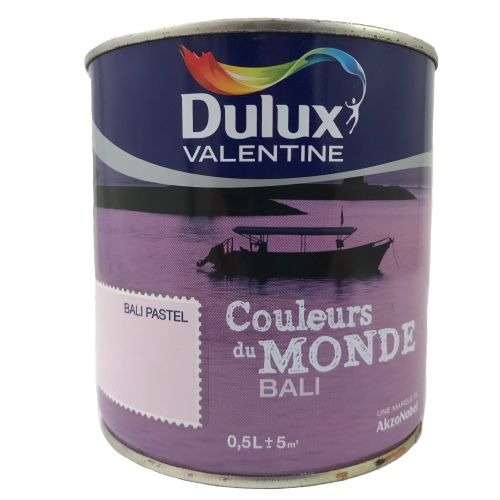 Dulux Valentine Couleurs du Monde Bali Peinture Satinée 0.5L