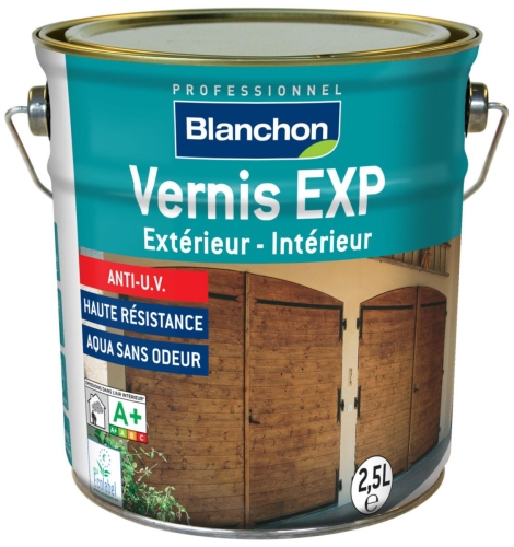Vernis Bois EXP Exterieur interieur de Blanchon 2.5 L,3239916103735