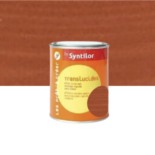 Peinture les Prêt à créer  Translucides  Syntilor Ciré Mat Mirage 0,5L
