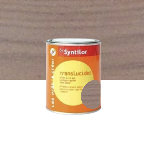 Peinture les Prêt à créer  Translucides  Syntilor Ciré Mat Sirop de Violette 0,5L