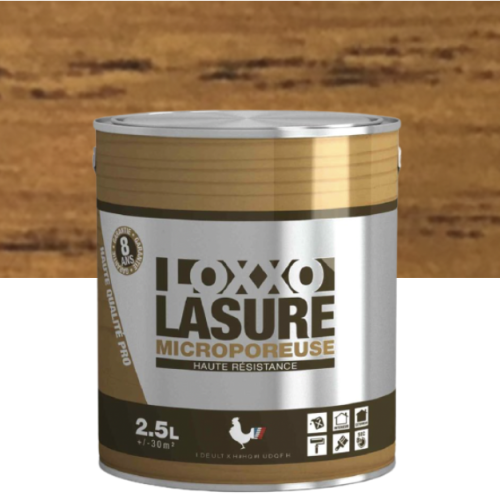 Loxxo Lasure Bois Garantie 8 ans Teck 2,5L