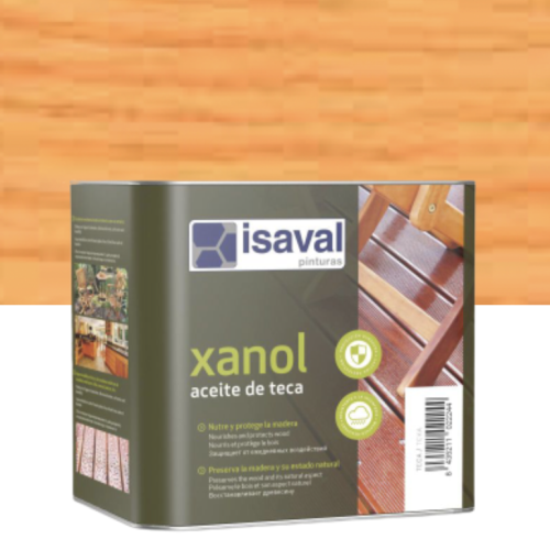 Isaval Xanol huile de teck MIEL 750 ml