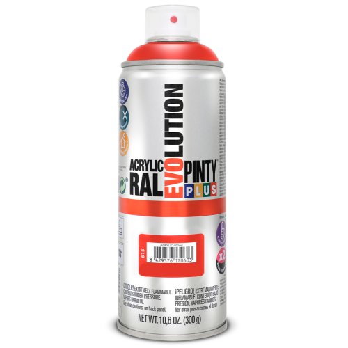 Gpeint-Bombe de peinture en Spray Pintyplus EVOLUTION Acrylique incolore Mat 400ml