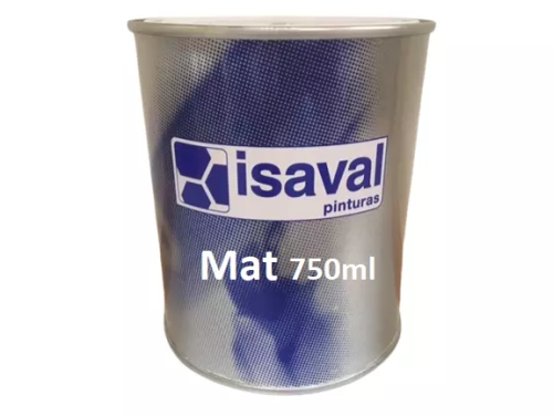 ISAVAL Peinture Laque Bois et Fer Couleurs sur Mesure MATE 750 ml