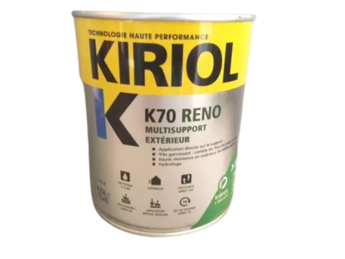Peinture de renovation des sols exterieurs K70 RENO multisupport exterieur 0.75ml Kiriol - Cami