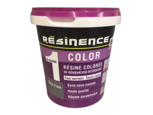 Résine colorée Color RESINENCE Gris étain 0.25 l