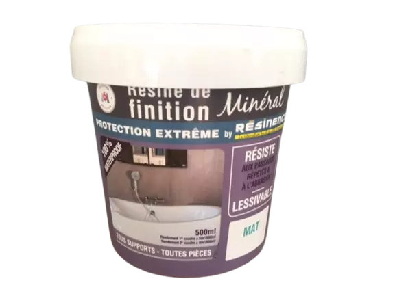 Resine finition protection 250ml incolore Brillant Resinence